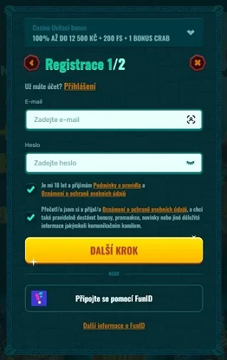 spinanga-casino-registrační-formulář