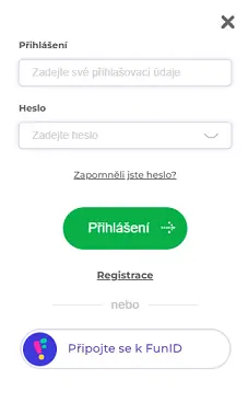 Úvodní menu Alf Casino